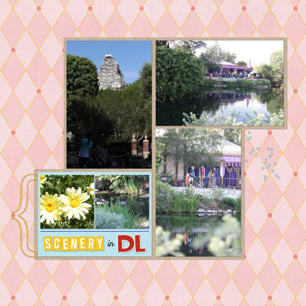 Scenery in Disneyland page