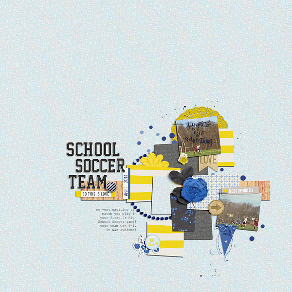 School Soccer Team