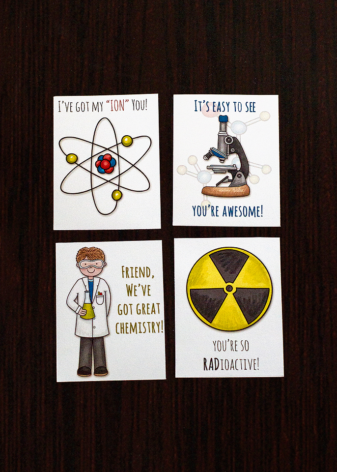 Science Valentines