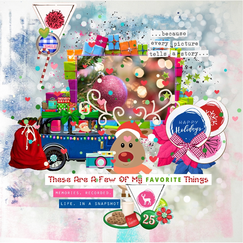 Scrap Oriented Challenge-DYD 2018-Bright As Christmas