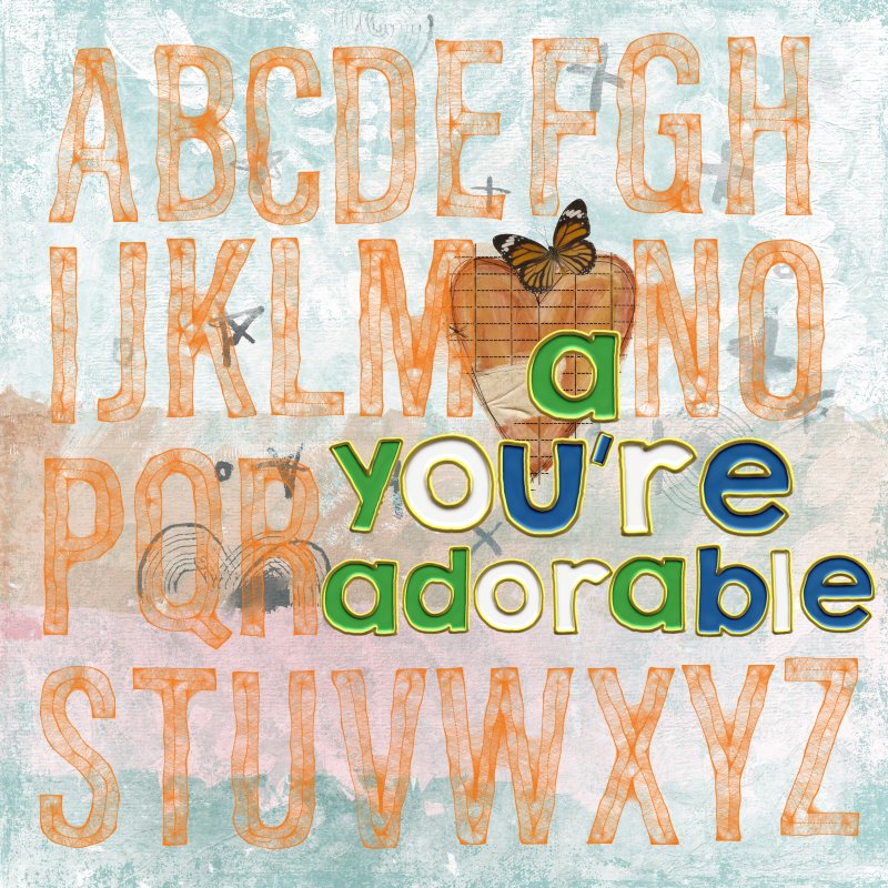 Scraplift A You're Adorable June 2022 Take 2