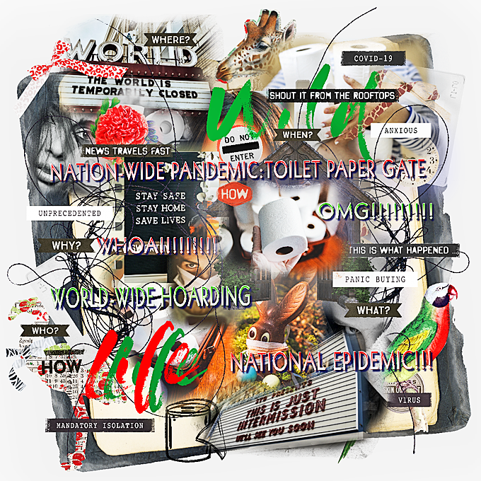 Scraplift-April-Farrah Jobling-Wild Life:Toilet Paper Gate 2020