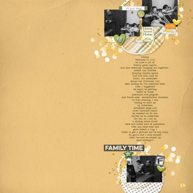scraplift celeste - family time