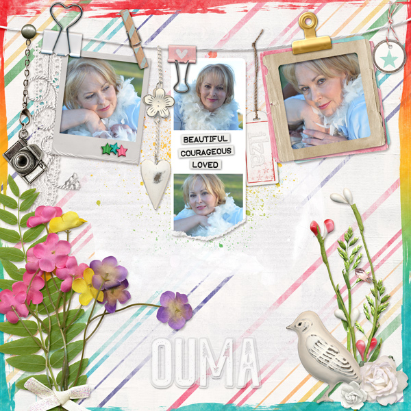 Scraplift Challenge April18 - "Ouma"