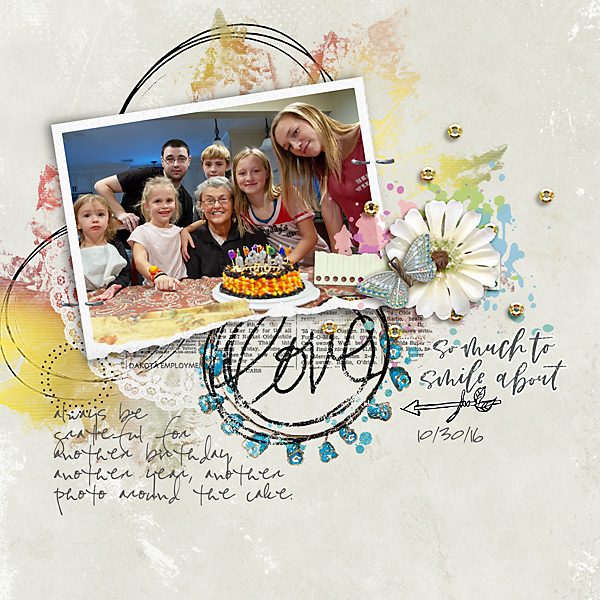 Scraplift Challenge - Birthday