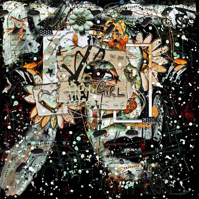 Scraplift Challenge-December 2020-RJ-Girl You're O.K.