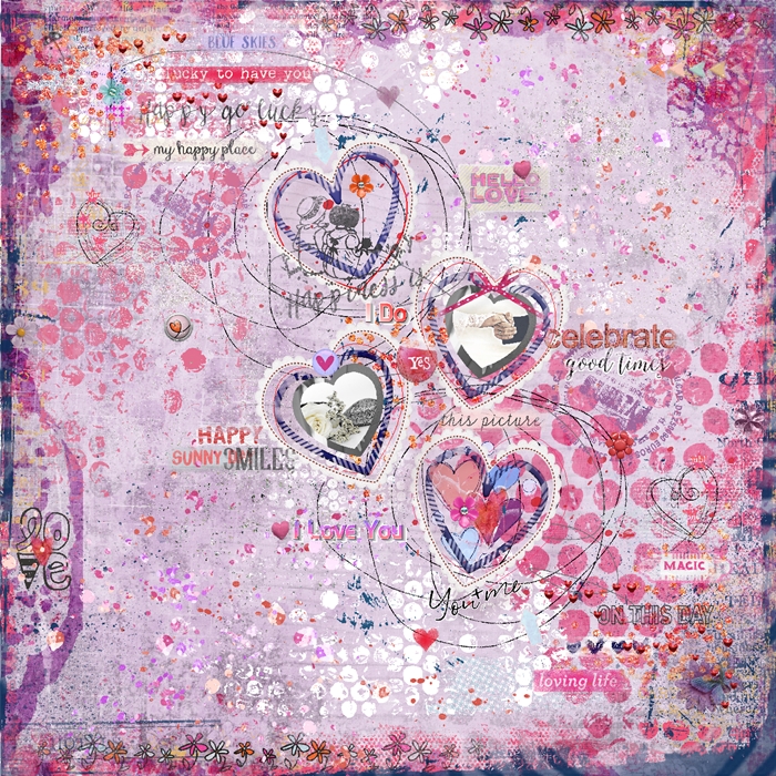 Scraplift Challenge-February-AmandaJ-I Thee Wed
