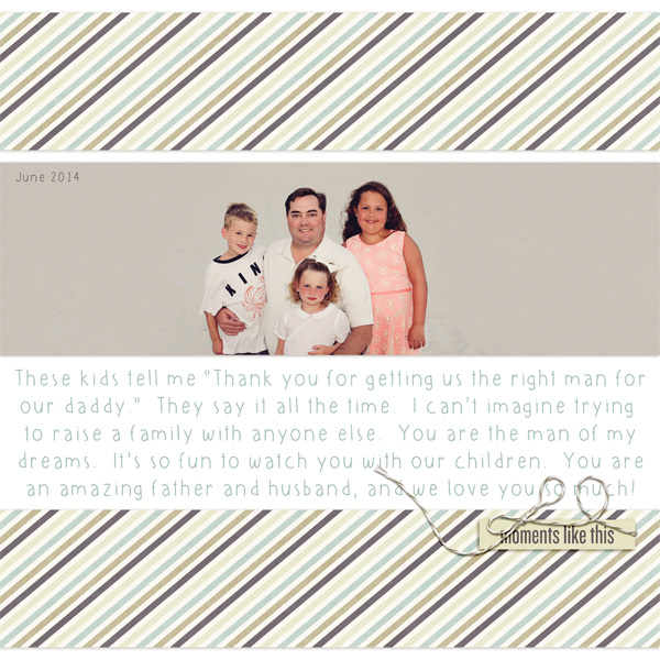 Scraplift Challenge - June 2014