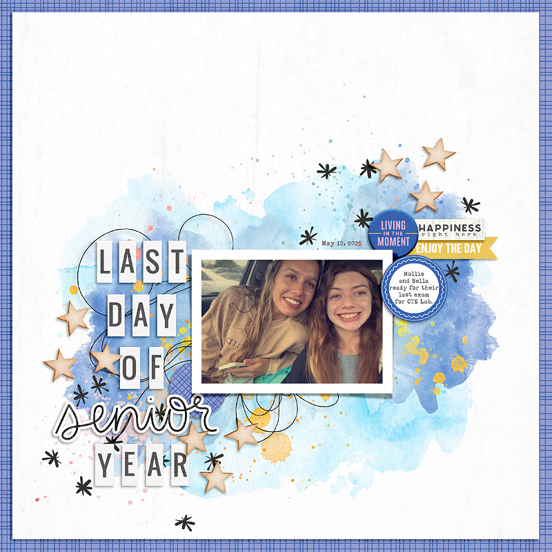 Scraplift Challenge- June 2023- Last Day of Senior Year