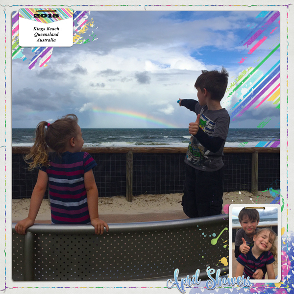 Scraplift Challenge June18 - "April Showers"
