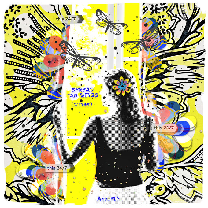 Scraplift Challenge-May-Keepscrappin-Ready To Fly