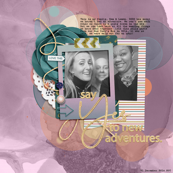Scraplift: October 2020 - Thuria - Family Adventures