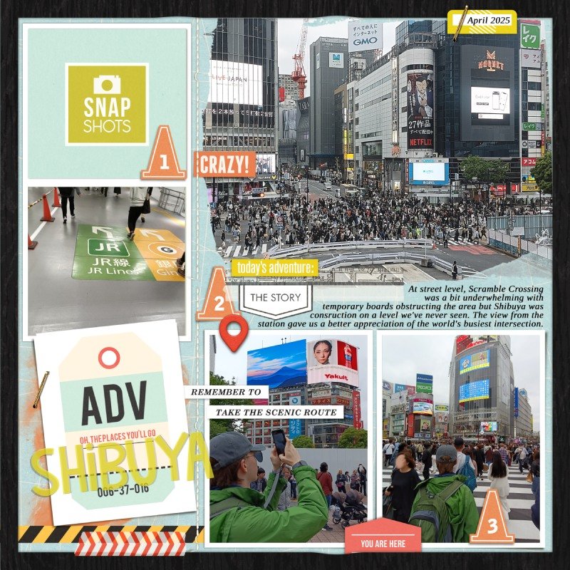 ScrapLikeLynnette - Shibuya experience