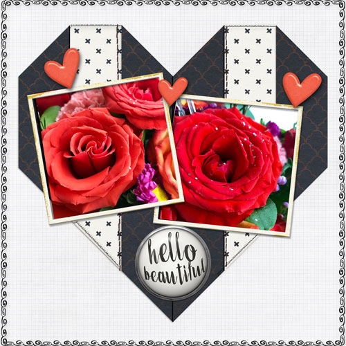 Scrapping With Liz February Challenge