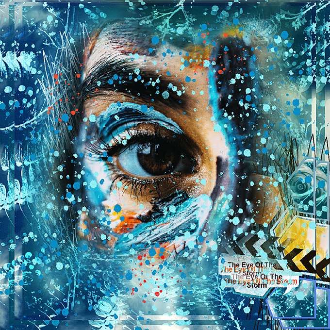 Scrapping With Liz-Love Our Designers-February 21st-The Eye Of The Storm