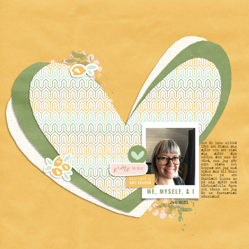 Self Love - Sahin Designs February challenge