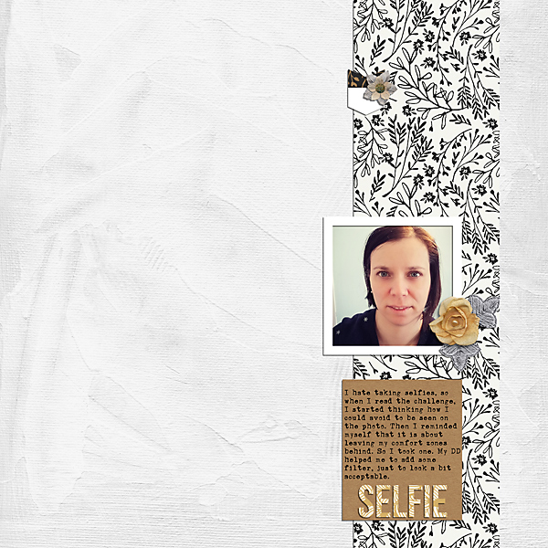 selfie | Youer Than You Photography and Journaling Combo Challenge