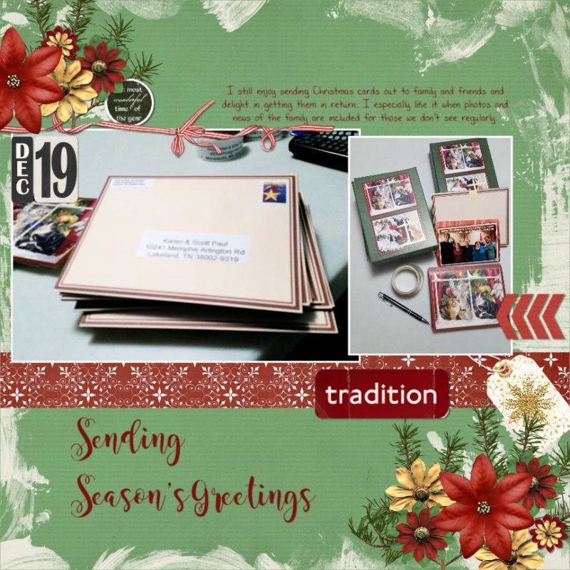 Sending Season's Greetings MOC5 Day 12