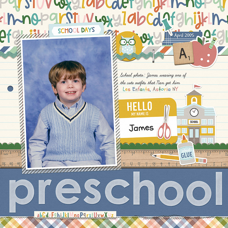 Sept 22 Random Challenge: Preschool