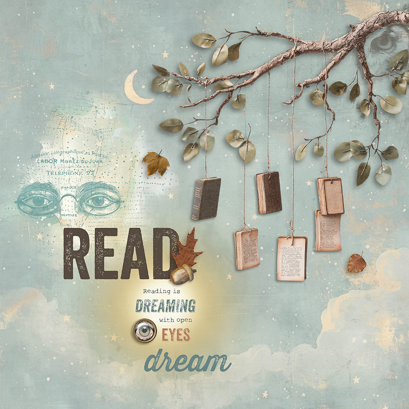 Sept 24 Art Journaling Muse Week 3: Read & Dream