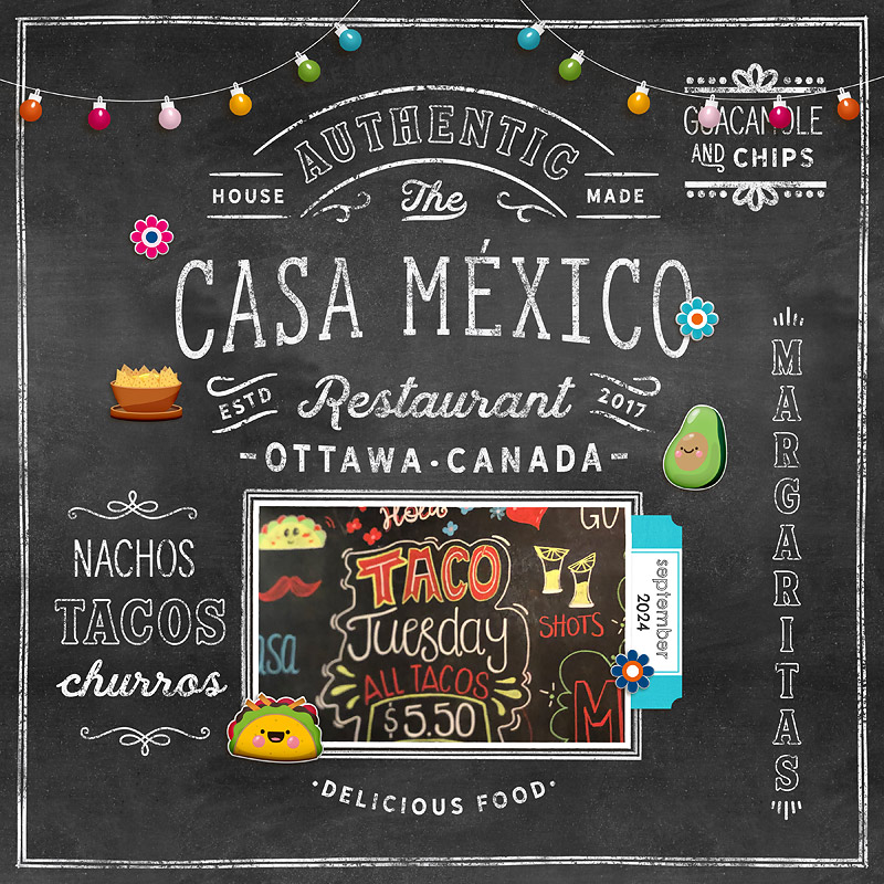 Sept 24 Art Journaling Muse Week 4: Casa Mexico