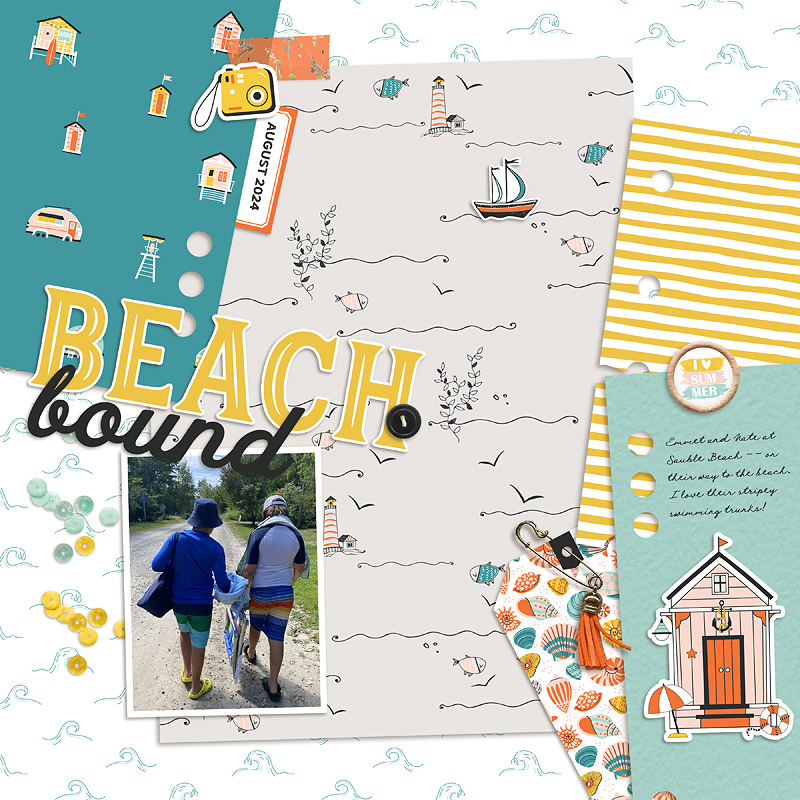 Sept 24 Template Challenge: Beach Bound