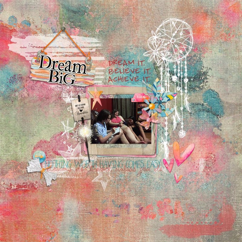 sept-art journal - Dream Big