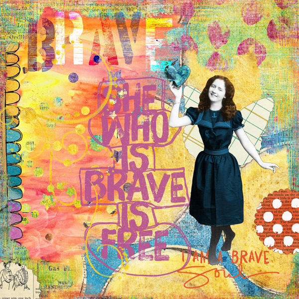 Sept Chal #1 - She Is Brave