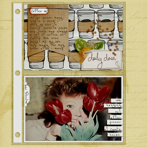 Sept layered AJ pocket scrap