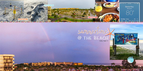 September 2017 Template Challenge - Summertime at the Beach