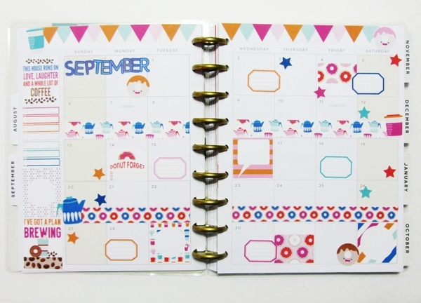 September Monthly Planner Pages