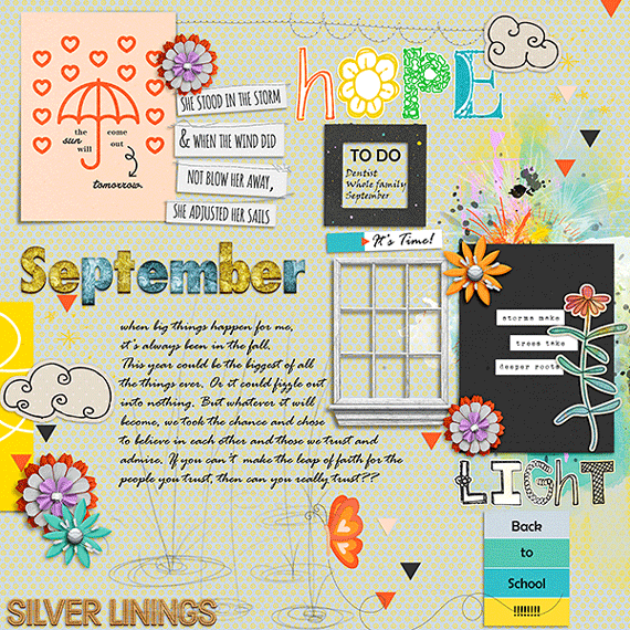 September Planner Page