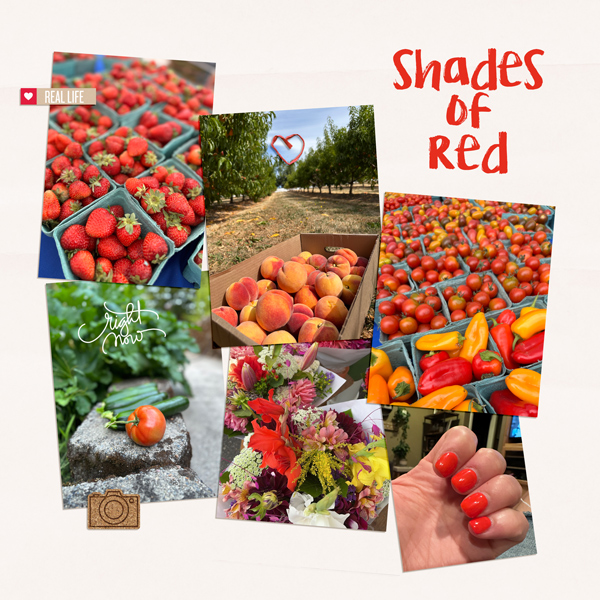 Shades of red