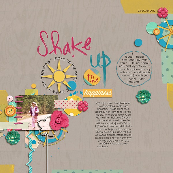 Shake up the happiness