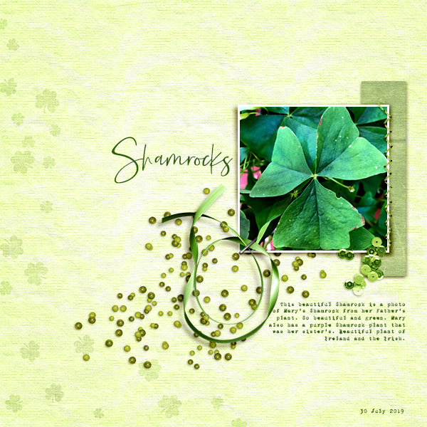Shamrocks (8/29 Deep Shadow Tech Slow Scrap)