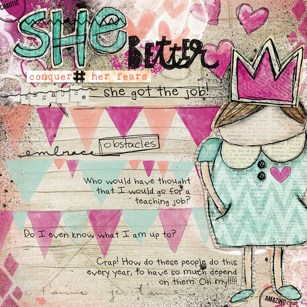 She better...