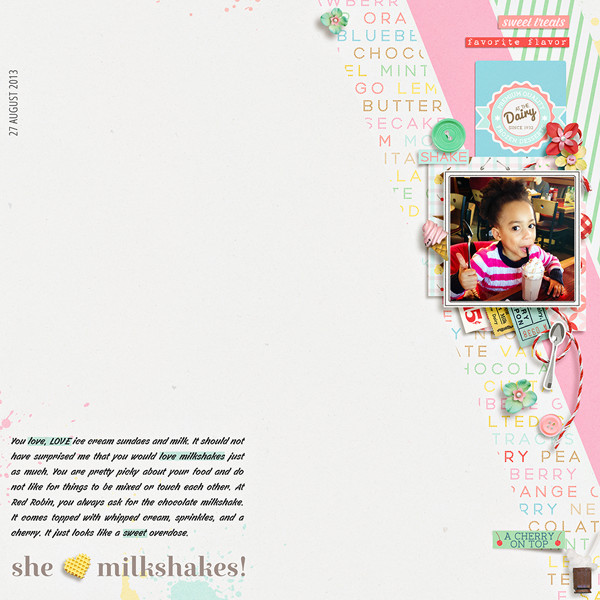 she hearts milkshakes