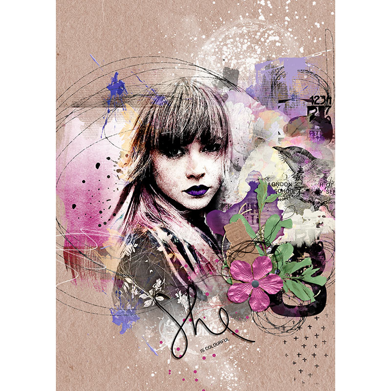 SHE IS COLOURFUL