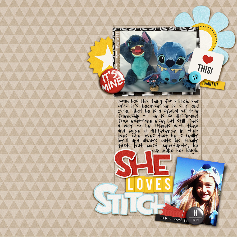 She Loves Stitch
