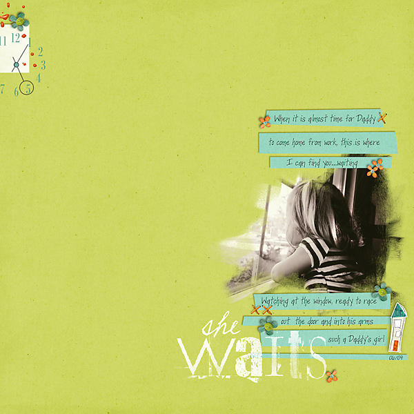 she waits