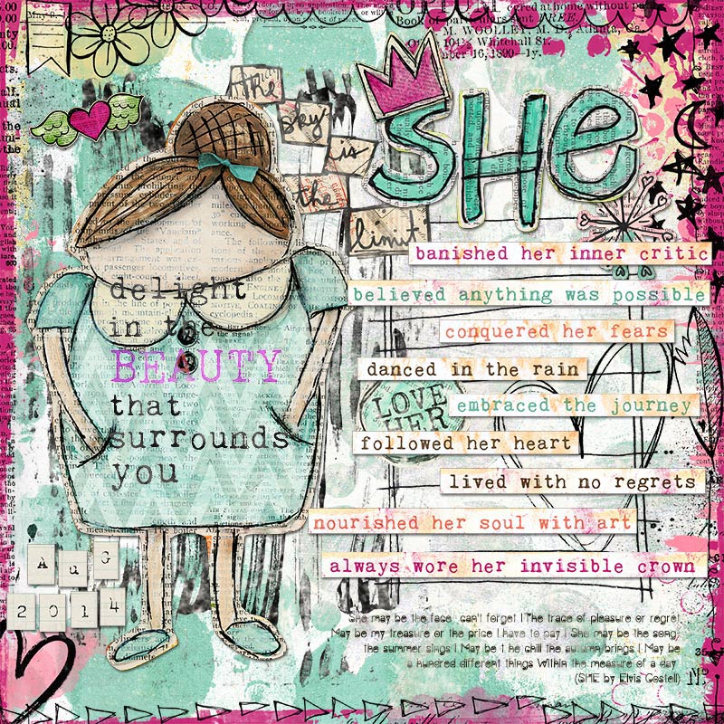 She