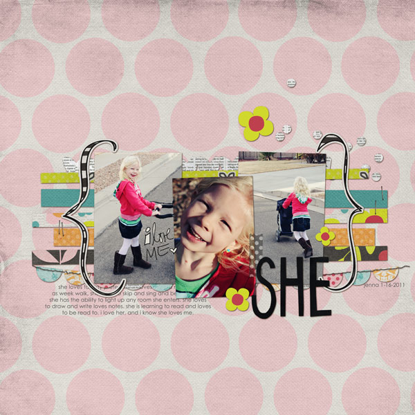 She