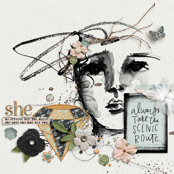 She