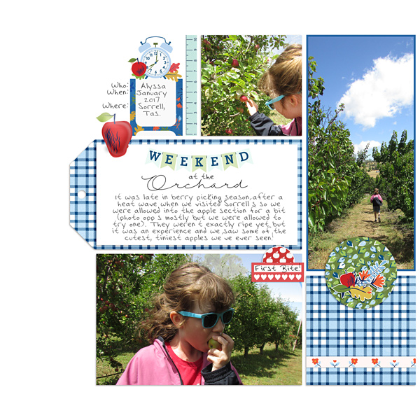 She'll be apples!