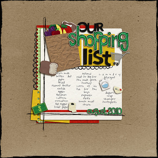 Shopping List