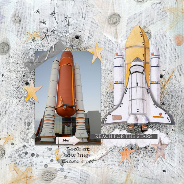 Shuttle fuel tanks and Mei