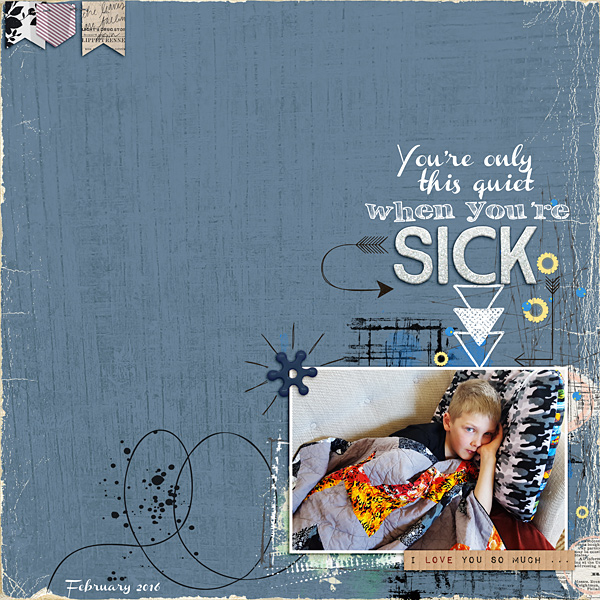 Sick boy
