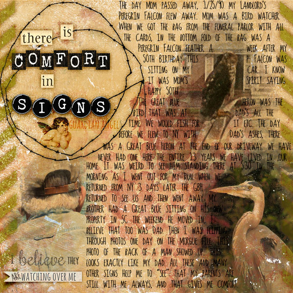 Signs of Comfort- AJ Nov week 1 & 2