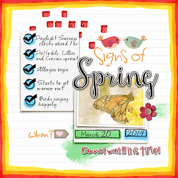 Signs of Spring