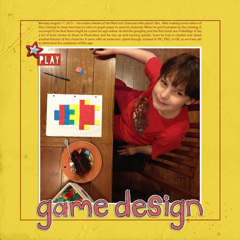 simple style - game design